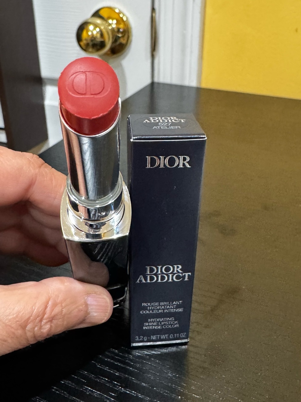 Dior Addict Hydrating Shine Lipstick 527 Atelier Full Size BNIB Luxury Lip Color